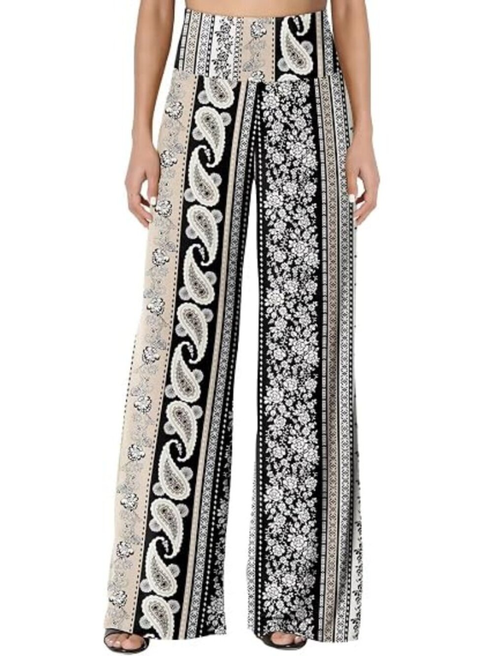 "National Ash" LNC Stretchy Wide Leg Lounge Palazzo Flat Front Pants Size 3XL